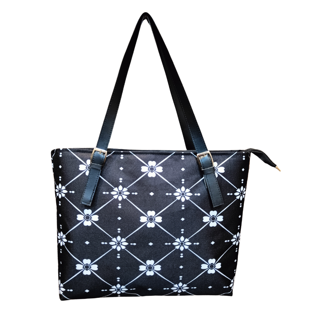 1 Midnight Lattice Tote - Image 1